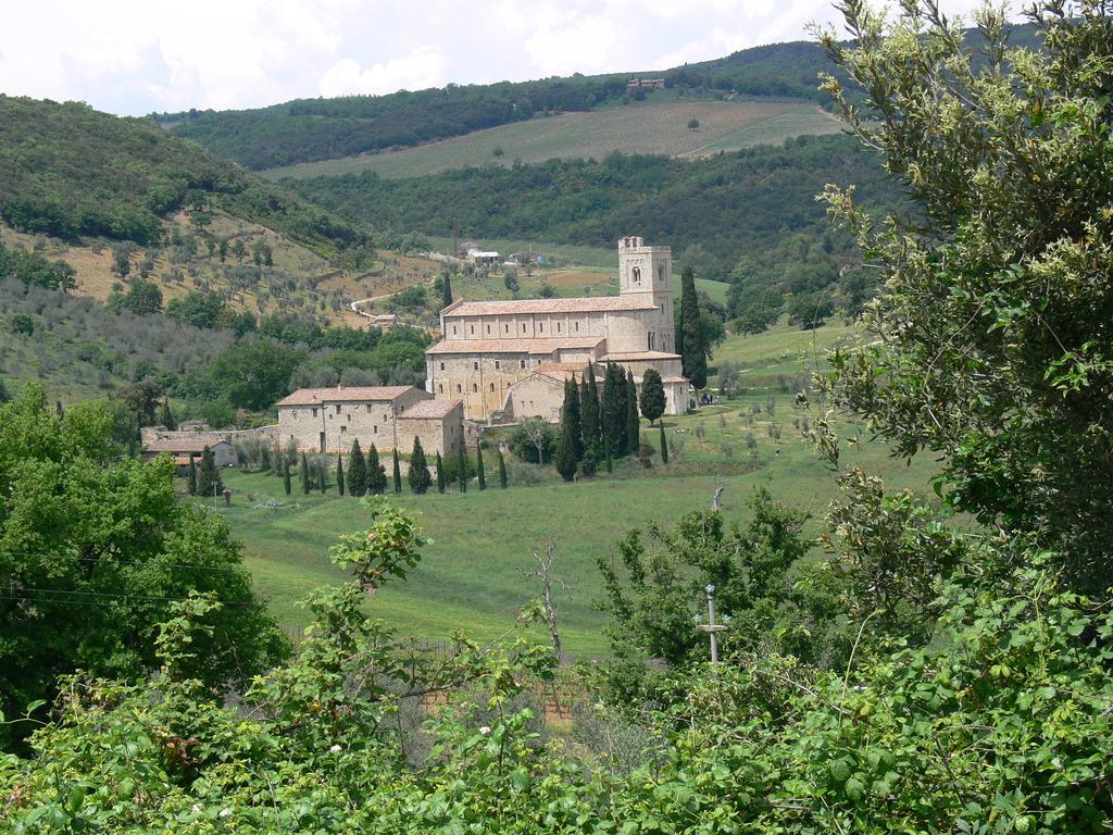 Le Rogheta Villa Campiglia dʼOrcia Kültér fotó